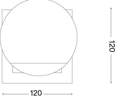 Ideal Lux - LED Asztali lámpa ANGOLO 1xG9/3W/230V fekete