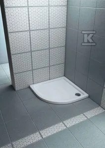 Zuhanytálca Onnline Lapos 80X80X5,5 R55 FI9