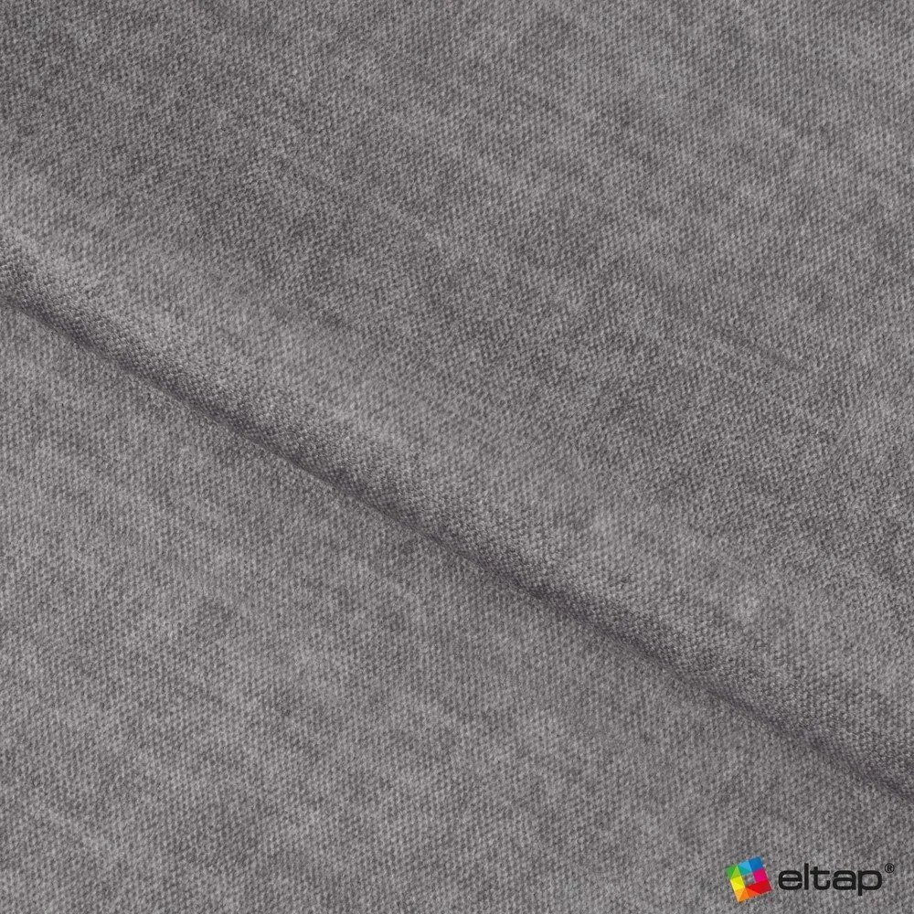 Szürke bársony kinyitható-tárolóhelyes sarokkanapé (bal oldali-L alakú) Barea – ELTAP