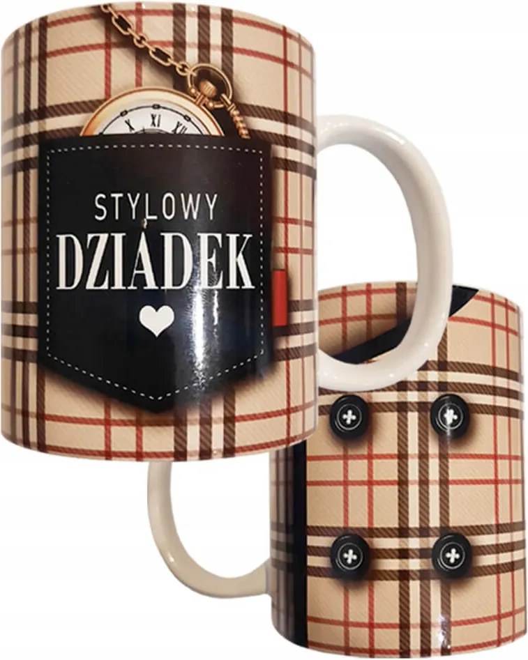 Kerámia bögre Stílusos Nagypapa 330ml