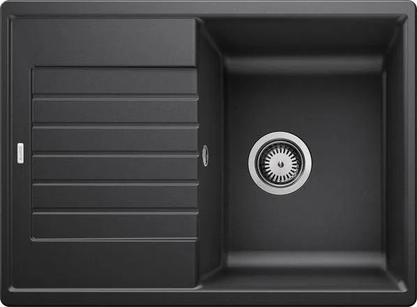 Blanco Zia 45 S Kompakt, szilgránit mosogató 680x500x190 mm, 1 kamrás, antracit, BLA-524721
