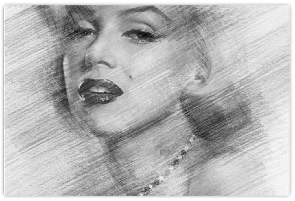 Kép - Marilyn Monroe portréja (90x60 cm)