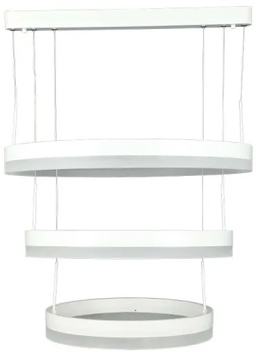 LED dimmelhető csillár zsinóron LED/86W/230V 3000K fehér