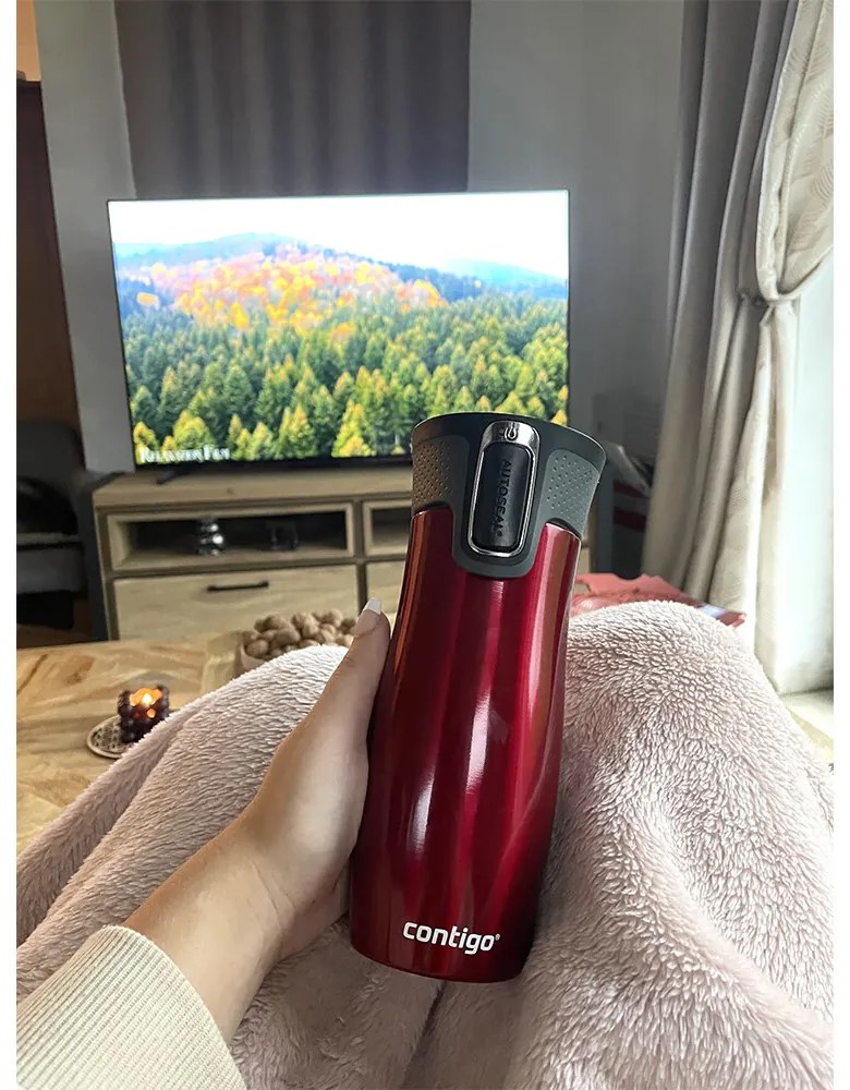 Contigo West Loop 470 ml Red termosz