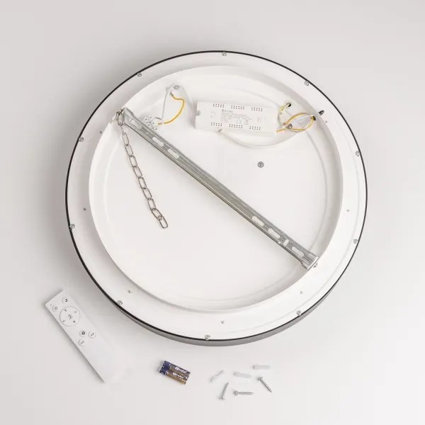 Brilagi - LED Dimmelhető mennyezeti lámpa LED/40W/230V 3000-6500K fekete + távirányító