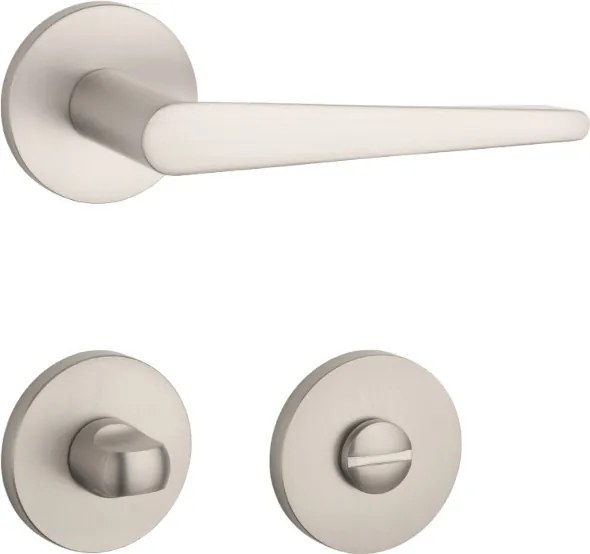 APRILE ARNICA Körrozettás R SLIM 7MM MSN - Szatén nikkel WC