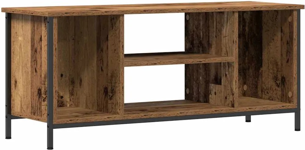 vidaXL TV szekrény Öreg fa 102 x 35 x 45 cm Faanyag