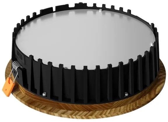 APLED - LED Lámpa RONDO WOODLINE LED/12W/230V 3000K átm. 20 cm kőris tömör fa