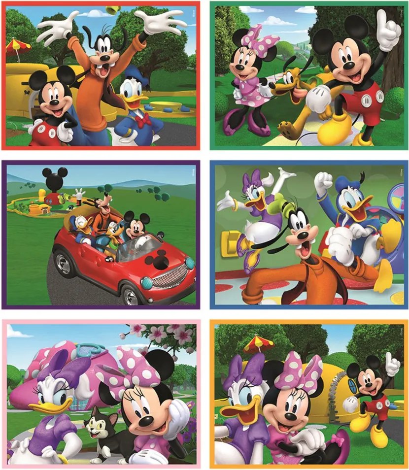 Disney Mickey Clubhouse mesekocka 12 db-os Clementoni