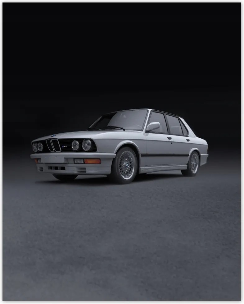 Poszterek 40x50 Bmw M5 Cápa Klasszikus