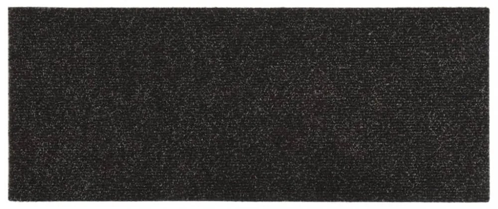 15 db barna négyszögletes öntapadó lépcsőszőnyeg 60 x 25cm