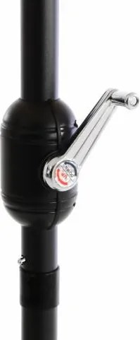 GARTHEN Kerti napernyő fogantyúval 2,9 m zöld