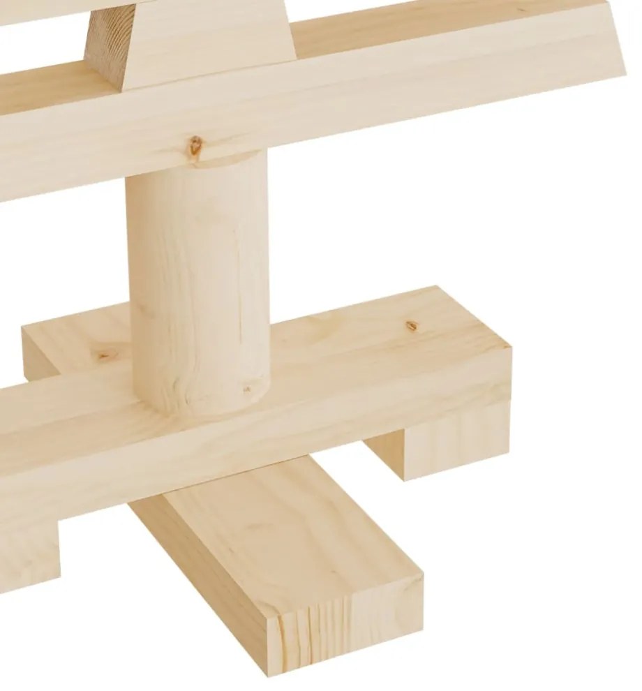 3 db tömör fenyő karácsonyfa dekorációnak