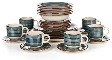 Banquet Spiral Blue 30 db-os étkeszlet