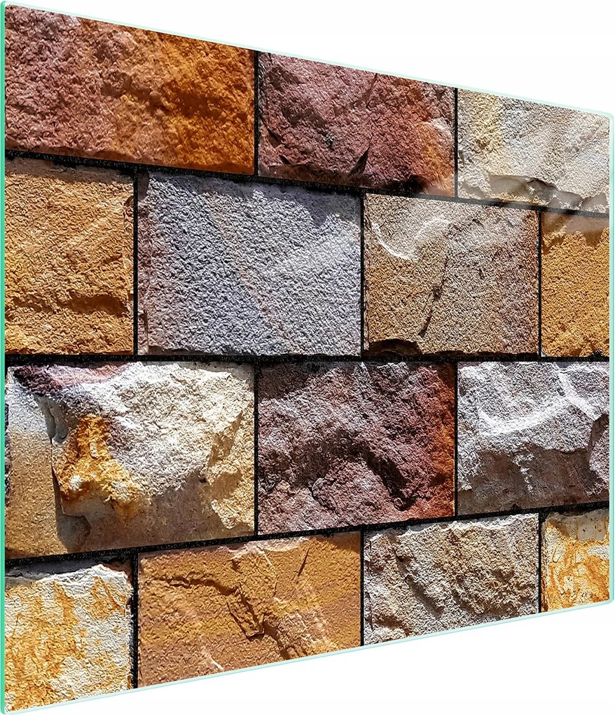 Üveg Vágódeszka 52x30 Tégla Edzett Üveg