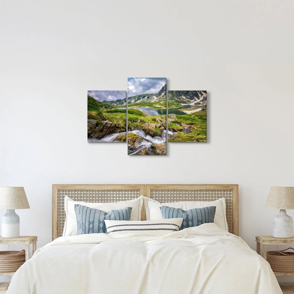 Kép - Kilátás a Rila hegyre (90x60 cm)
