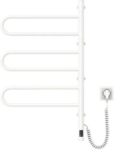 Elektromos törölközőszárító FOUETTE 185W/230V, 81,8 cm, IP44, fehér