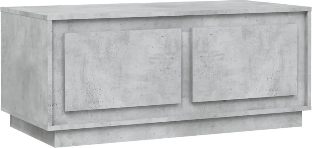 vidaXL betonszürke szerelt fa dohányzóasztal 102x50x44 cm