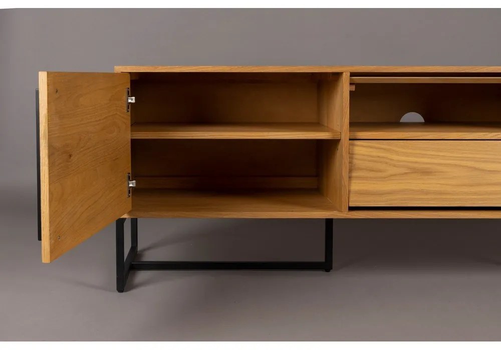 TV-állvány tölgyfa dekorral 180x60 cm Class - Dutchbone