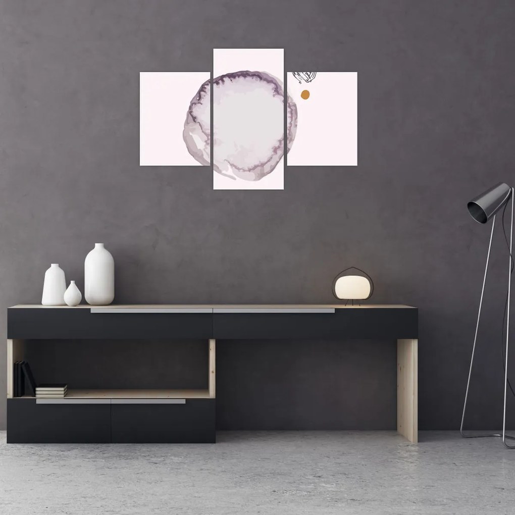 Kép - Lila minimalizmus N⁰4 (90x60 cm)