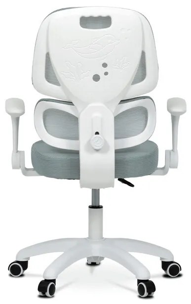 Zöld Hálós Gyerek Forgószék, Magasságállítás. KA-K1063 GRN