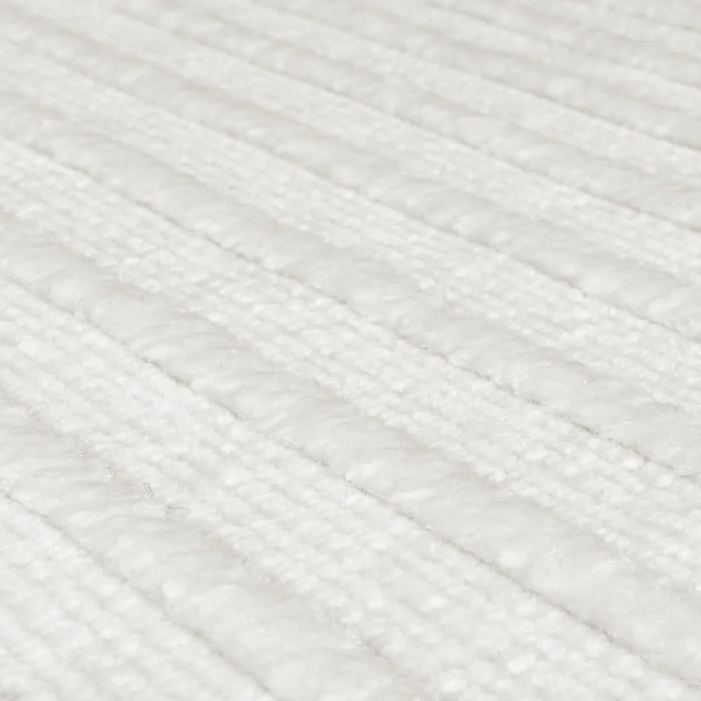 Fehér mosható zsenília szőnyeg 80x160 cm Elton – Flair Rugs
