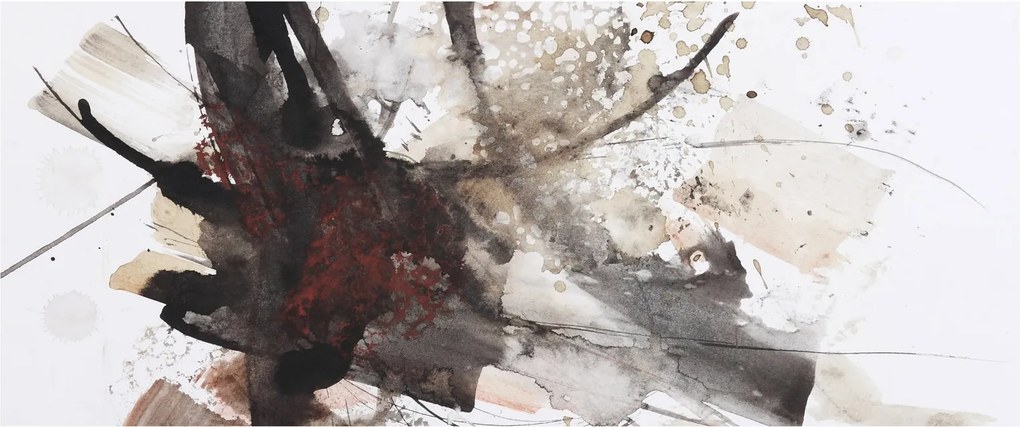 Egy absztrakt festmény képe (120x50 cm)