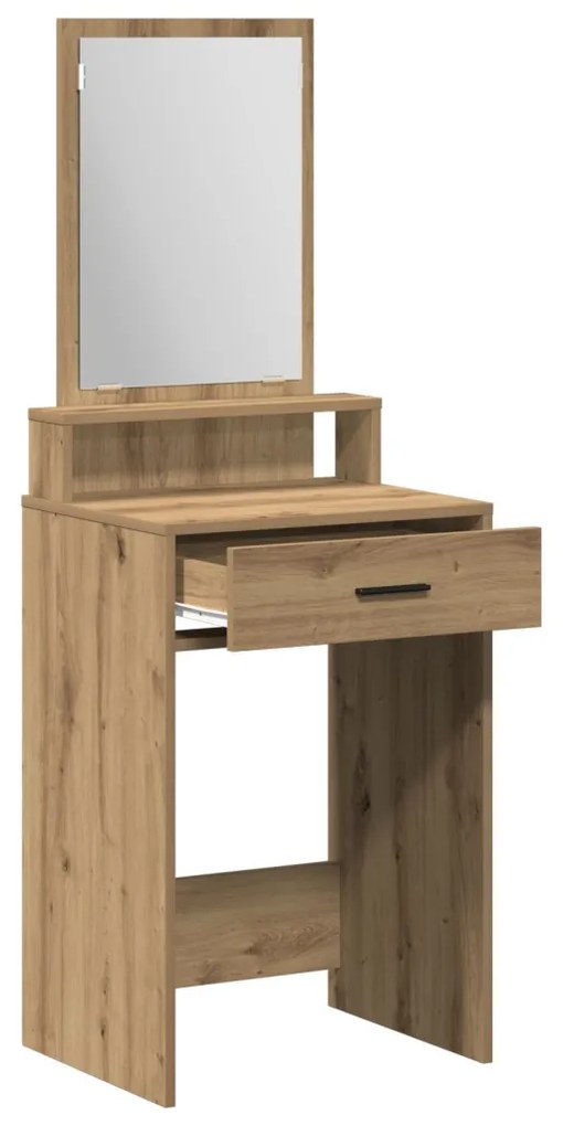 Fésülködőasztal fiókkal Artisan tölgy 50 x 41 x 140 cm Faanyag