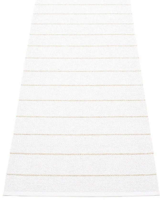 Krémszínű kültéri-beltéri futószőnyeg 70x180 cm Carl Vanilla – Pappelina