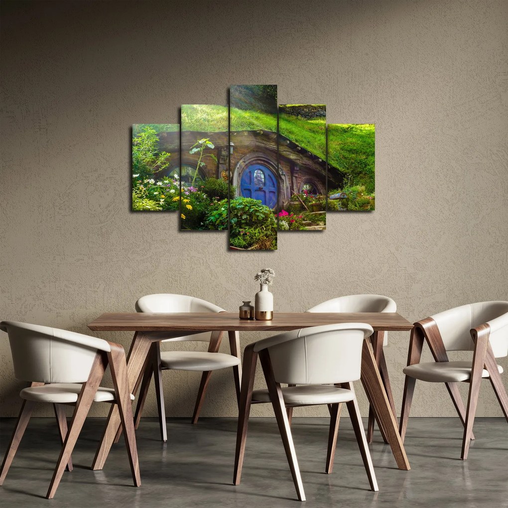 Kép - Hobbitfalva (150x105 cm)