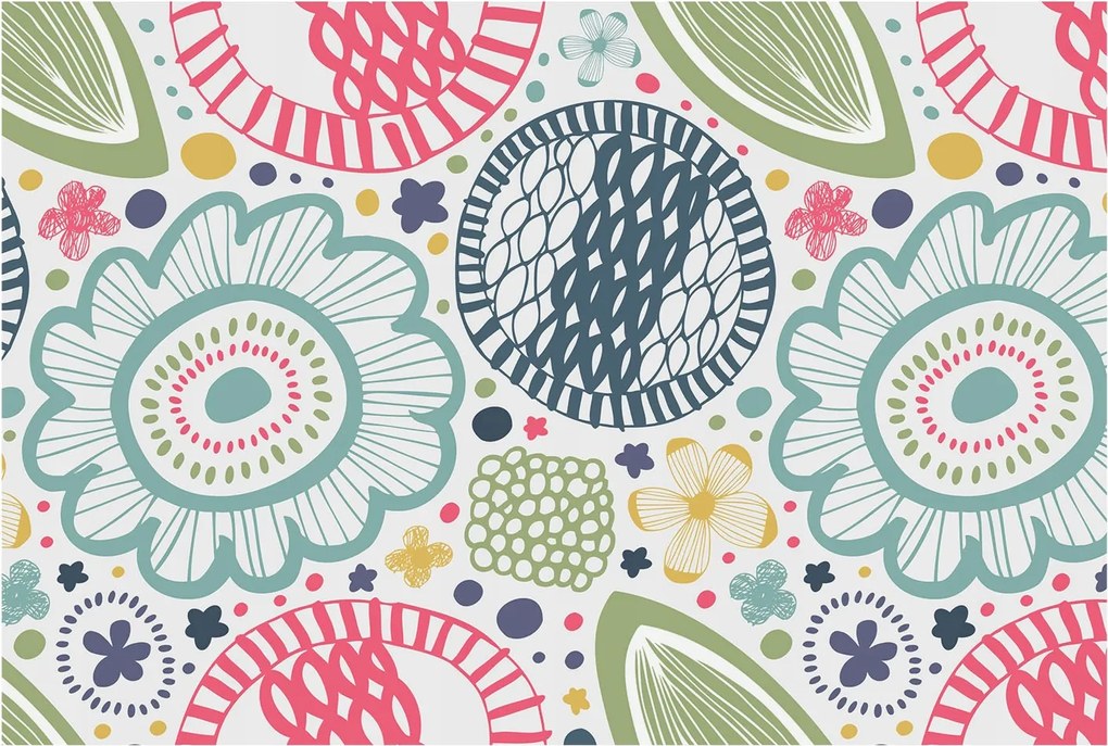 Fotótapéta Flizelina Nappali és Hálószoba Iroda Virágos minták 104x70 Ragasztó