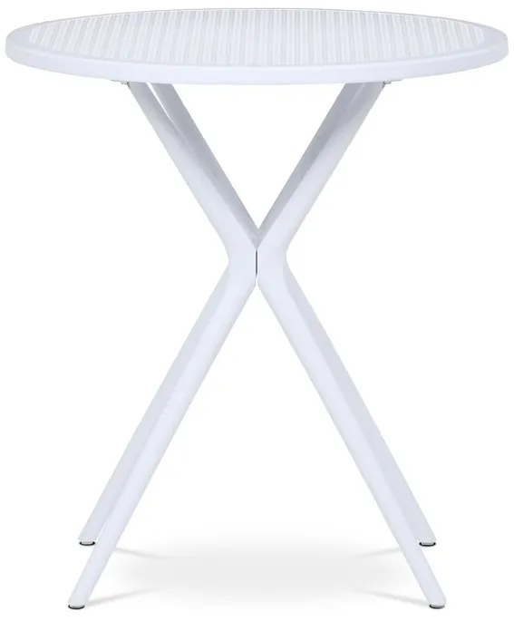 Kerti Műanyag Asztal, Fehér. DT-X7007 WT