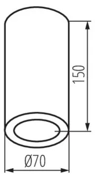 KANLUX 36640 AQILO Modern Kültéri Fali Lámpa IP20