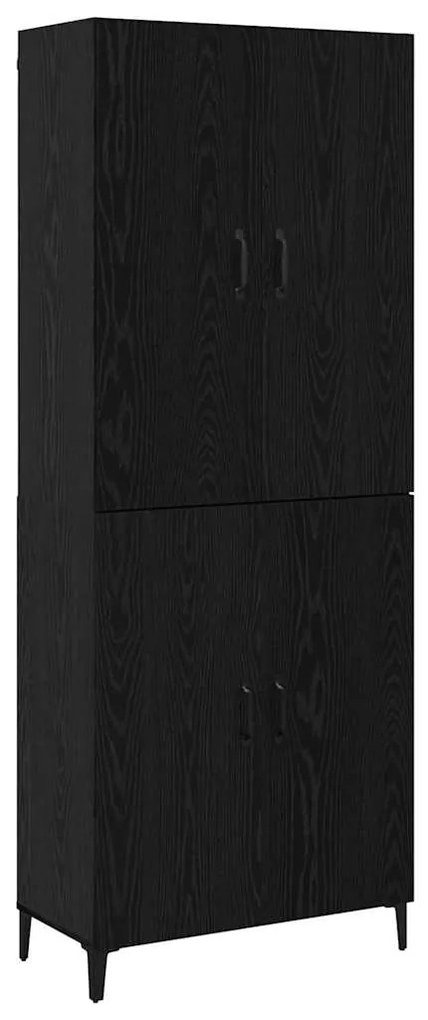 Magasfiú Musta tammi 69.5 x 34 x 180 cm Faanyag