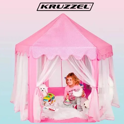 Gyerek sátor rózsaszín Kruzzel 23869