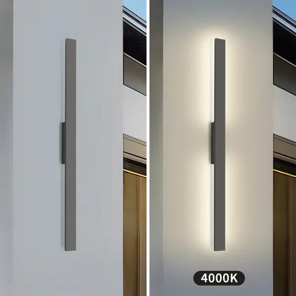 Brilagi - LED kültéri fali lámpatest LUNA LED/24W/230V 4000K IP65 antracit