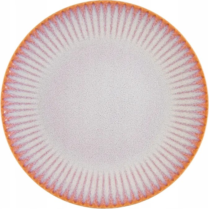 Lubiana Stoneware Ebédlő tányér 27,6 cm Blush S011T Lazacszínű