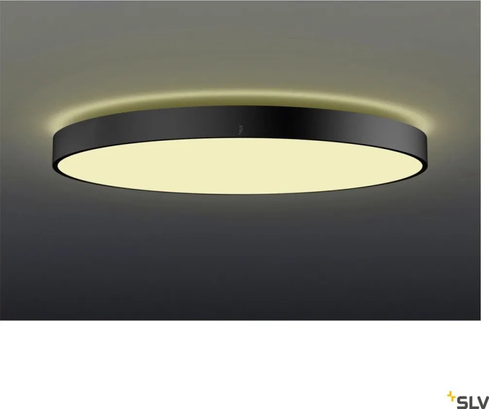 SLV 1007310 MEDO Modern Kültéri Mennyezeti Lámpa Fekete LED IP50