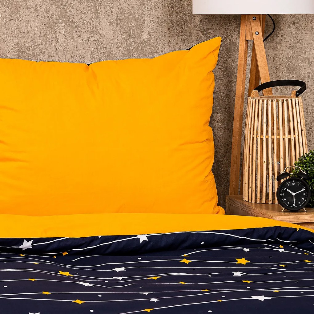 4Home Night sky pamut ágynemű, 220 x 200 cm, 2 db 70 x 90 cm