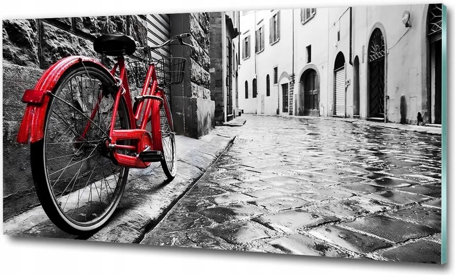 Fotó üveg kép Kisteherautó tengerpart 100x70