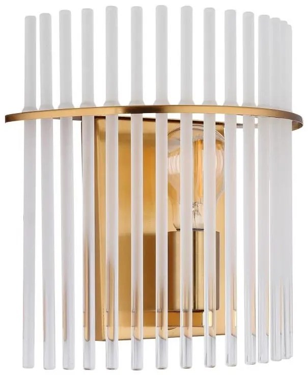 Globo 15698WM - Fali lámpa GORLEY 1xE27/60W/230V arany