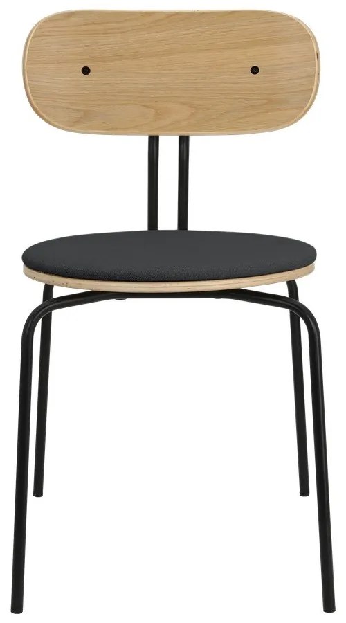 Fekete-antracitszürke étkezőszék Curious – UMAGE