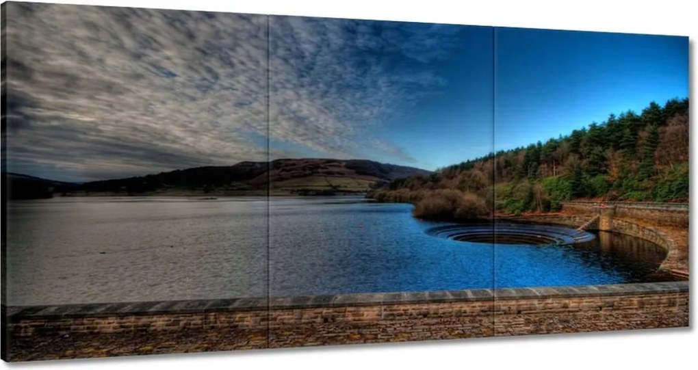 Festmények 120x60 Apró felhők