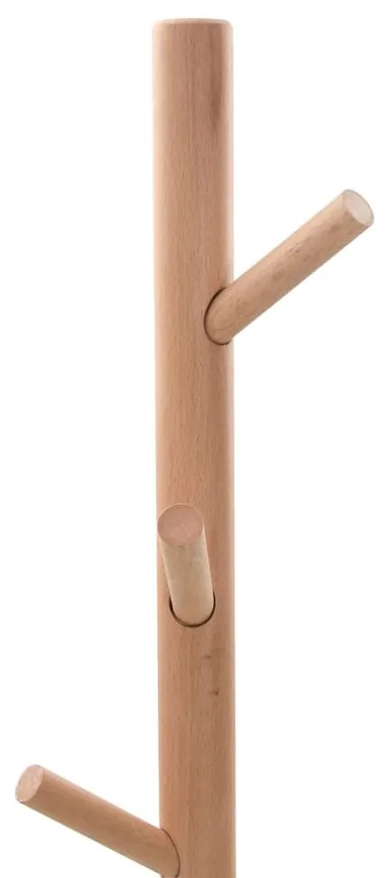 fekete porszórt vas ruhafogas 172 cm