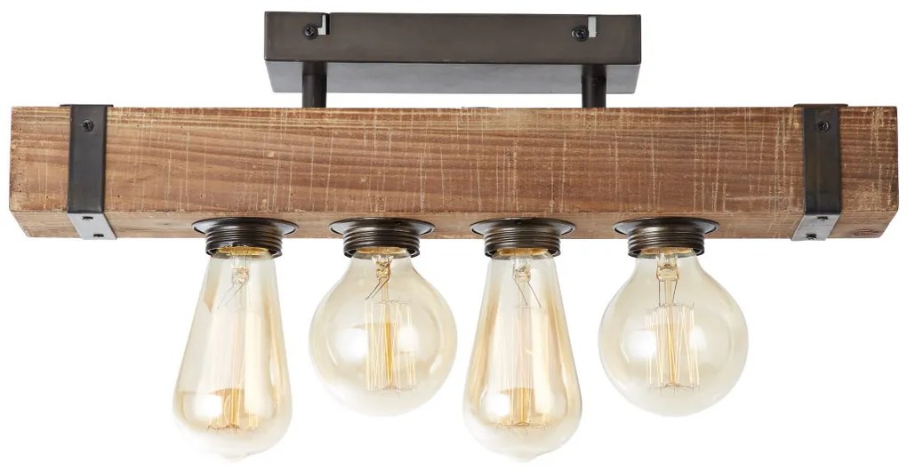 Brilliant WOODHILL 93721/76 Plafonlámpa 4x30W/E27 IP20