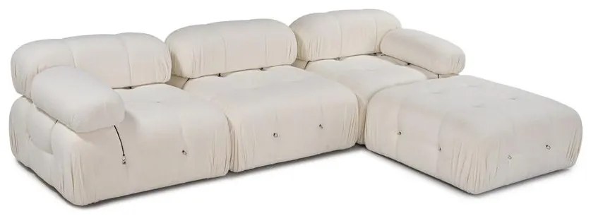 Sarokkanapé Bubble Bézs L1-O1-1R-PUF