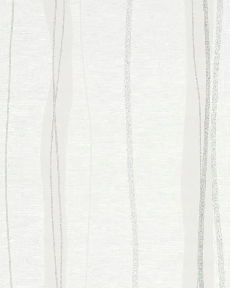 Bézs tapéta dekoratív minta és ezüst csillámos akcentus basic tapéta