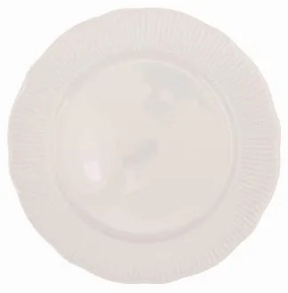 24 db-os étkészlet, fehér porcelán