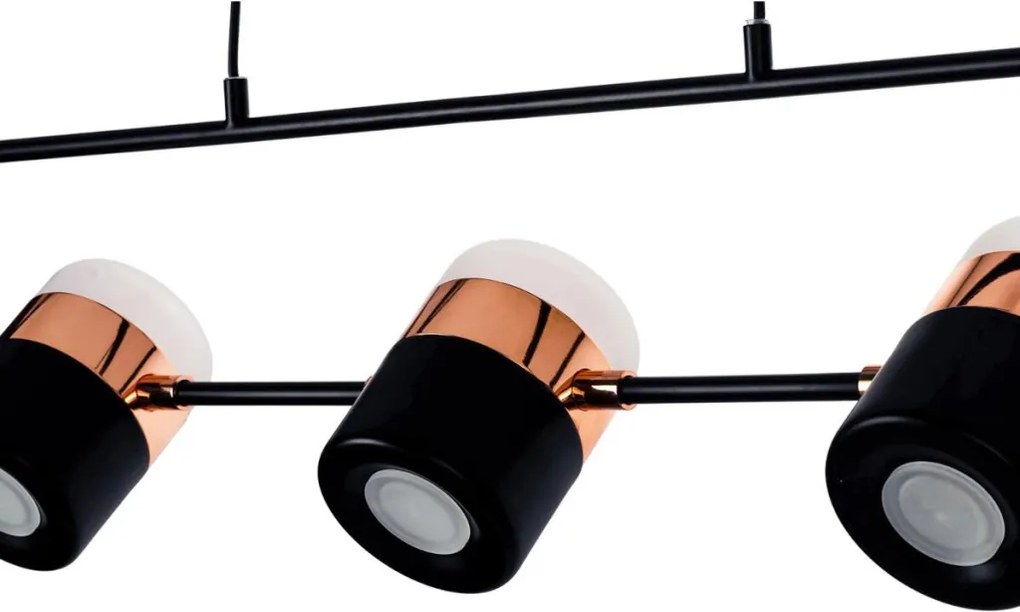 King Home BLINK XCP7598-3 BLACK Függőlámpa 6x3W/LED 3000K 1440LM IP20