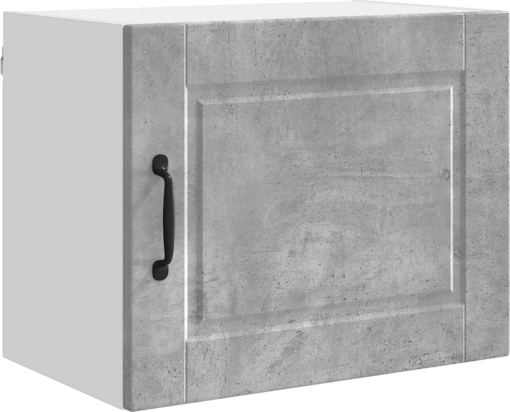 vidaXL Konyhaszekrény 2 pcs Beton Szürke 50 x 31 x 40 cm Faanyag